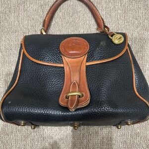 Dooney and Burke Black Pebble Purse